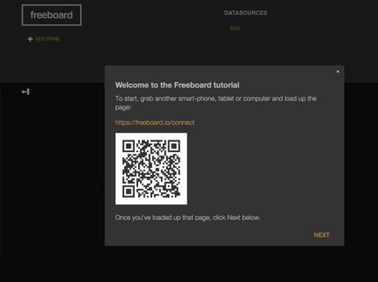 Start Dashboard Freeboard